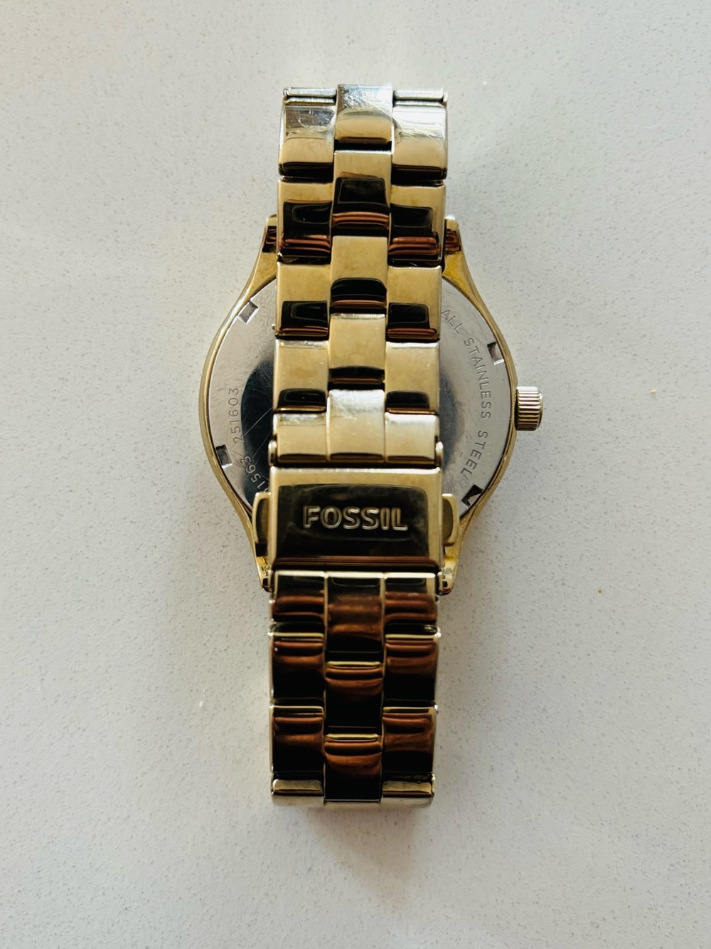 Fossil Gold-Tone Multifunction Watch - Picture 2 of 3